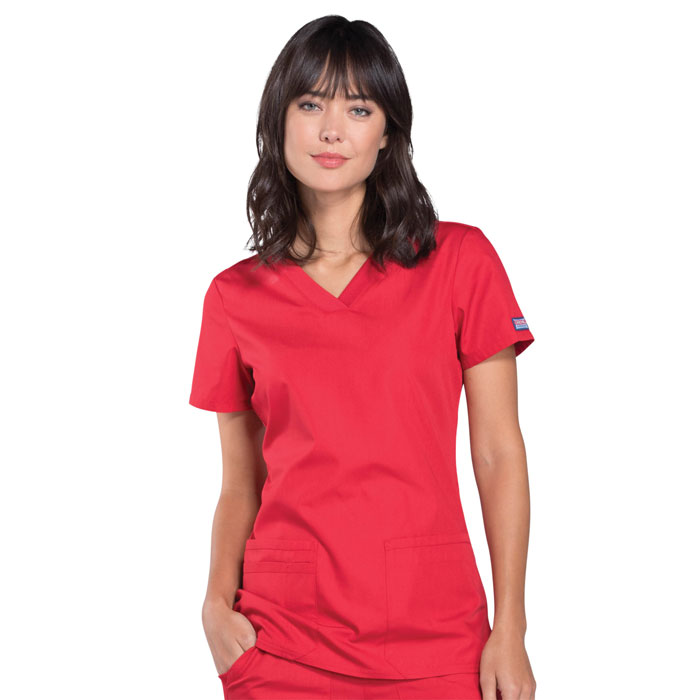 Cherokee-Workwear-WW645-V-Neck-Top