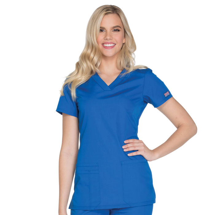 Cherokee-Workwear-WW645-V-Neck-Top