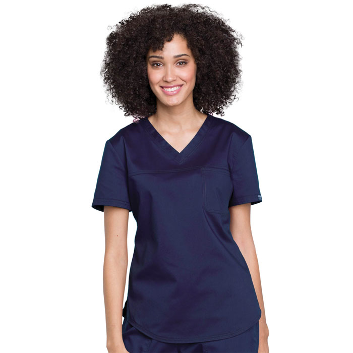 Workwear-Revolution-WW657-Ladies-V-Neck-Top