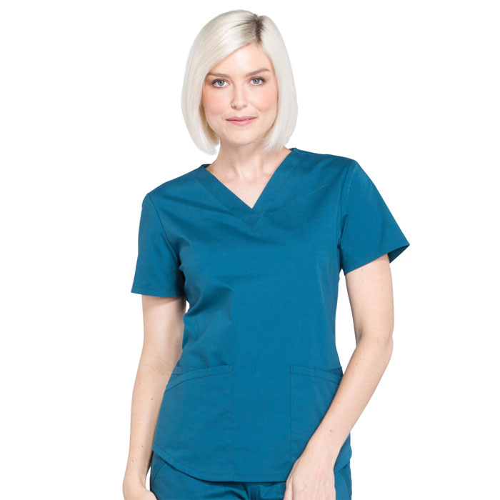 Cherokee-Workwear-Professionals-WW665-V-Neck-Top