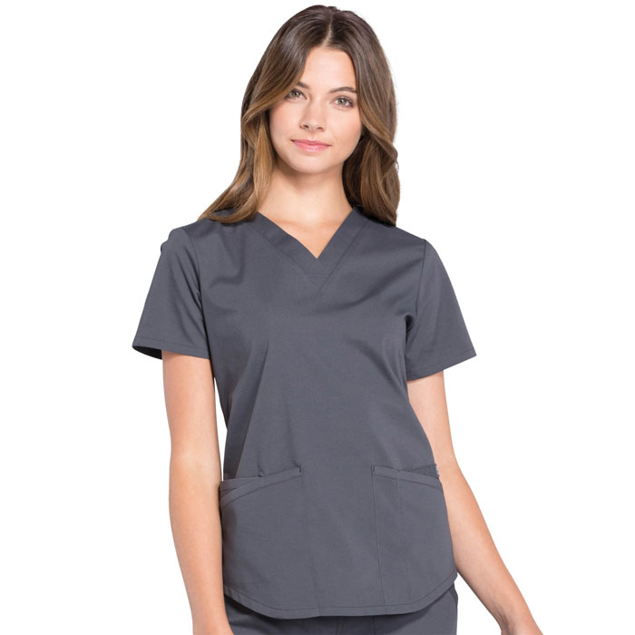 Cherokee-Workwear-Professionals-WW665-V-Neck-Top