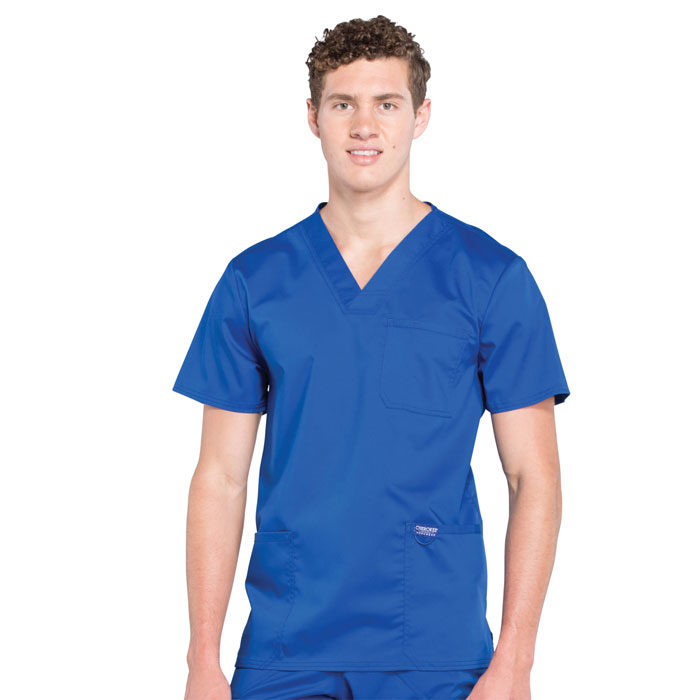 Workwear-Revolution-WW670-Men's-V-Neck-Top