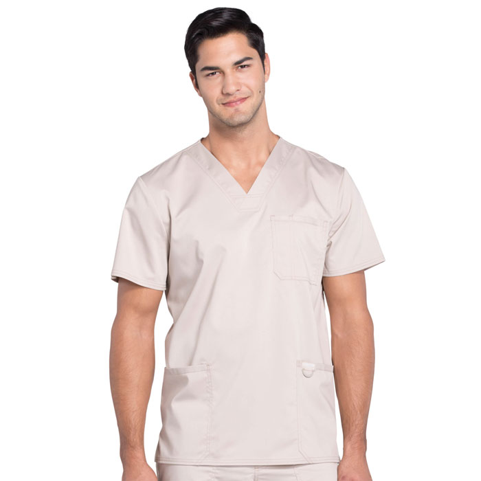 Workwear-Revolution-WW670-Men's-V-Neck-Top