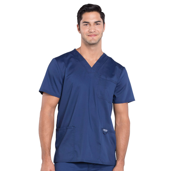 Workwear-Revolution-WW670-Men's-V-Neck-Top