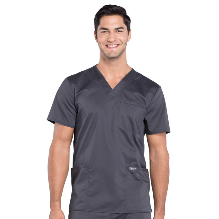 Workwear-Revolution-WW670-Men's-V-Neck-Top