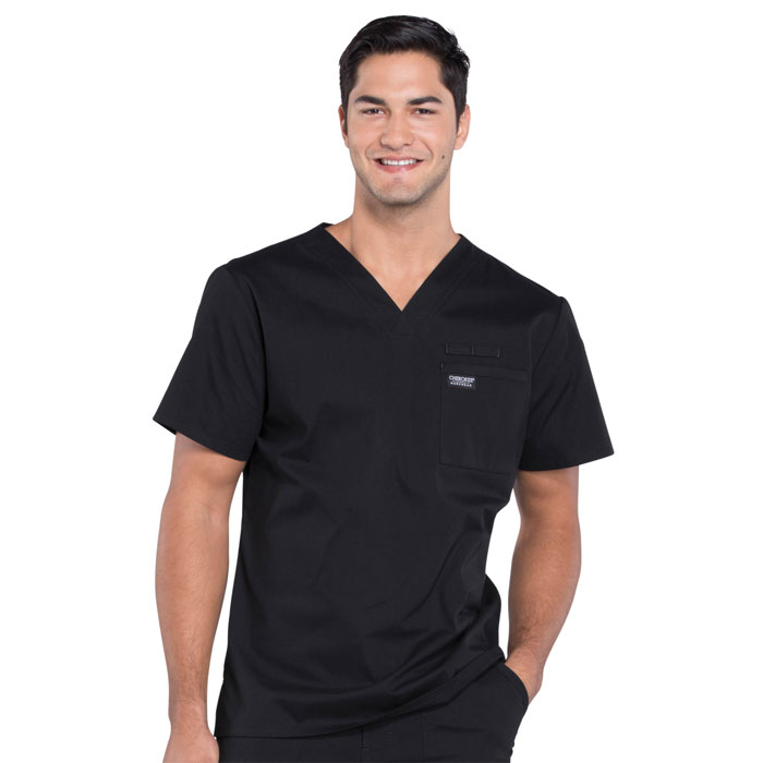 Cherokee Professionals - WW675 - Mens V-Neck Scrub Top