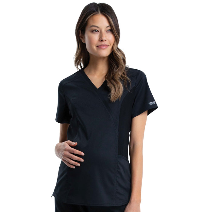 Workwear-Revolution-WW688-Maternity-Mock-Wrap-Top