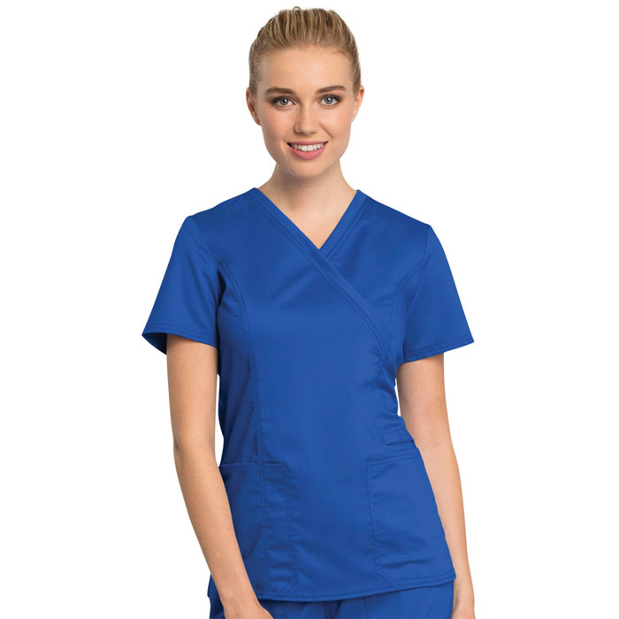 Workwear Revolution Tech - WW775AB - Mock Wrap Top With Certainty