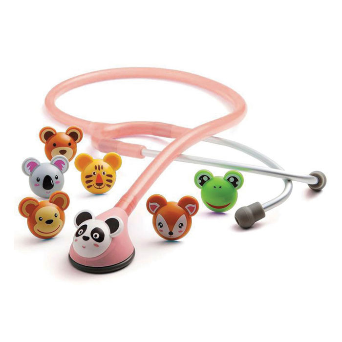 Pediatric Stethoscope - AD618 - Platinum Pediatric W-AFD Technology in Pink