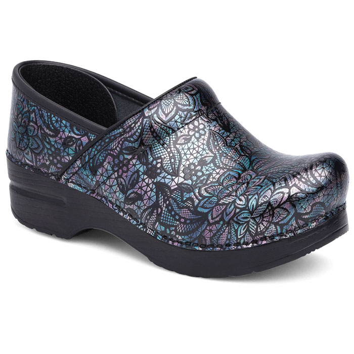 Dansko - Professional - 406-870202 - Henna Floral  Patent Leather