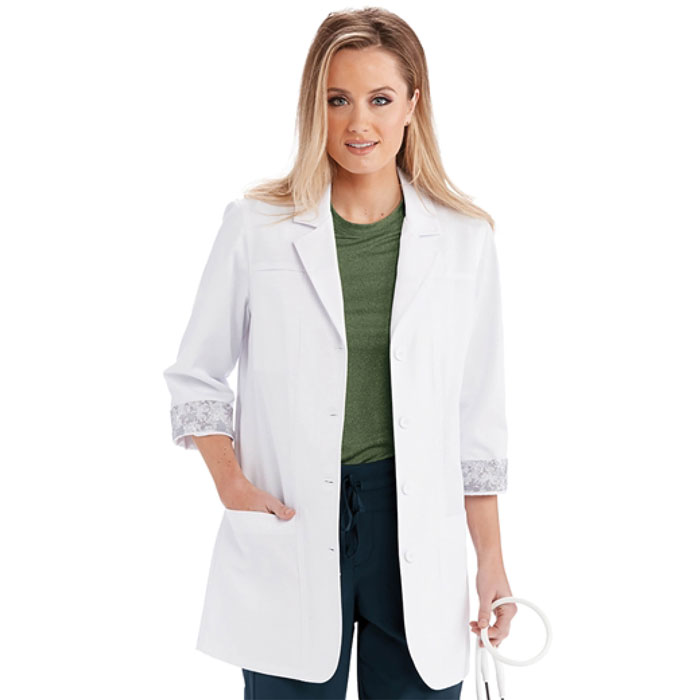 B1 Team - LBC906 - Womens 3 Pocket 30 Labcoat