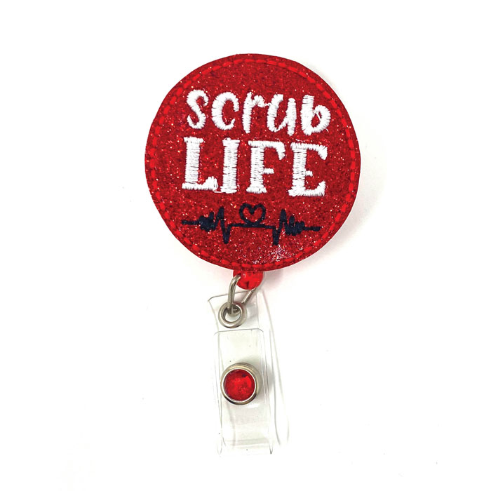 SLIFE - ID Badge Holder - Scrub Life