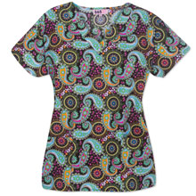 V-Neck Scrub Top, Pieces of the Puzzle